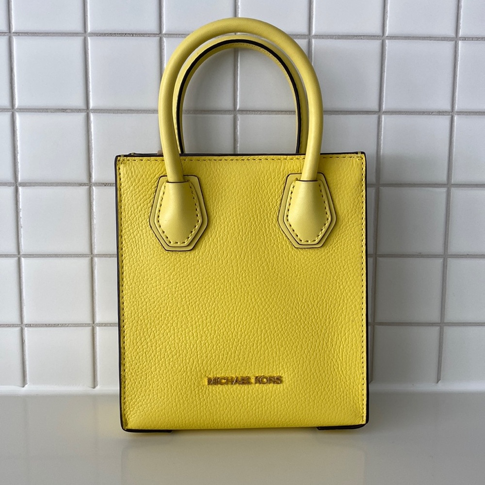 Michael Kors Vibrant Yellow Mini Bag